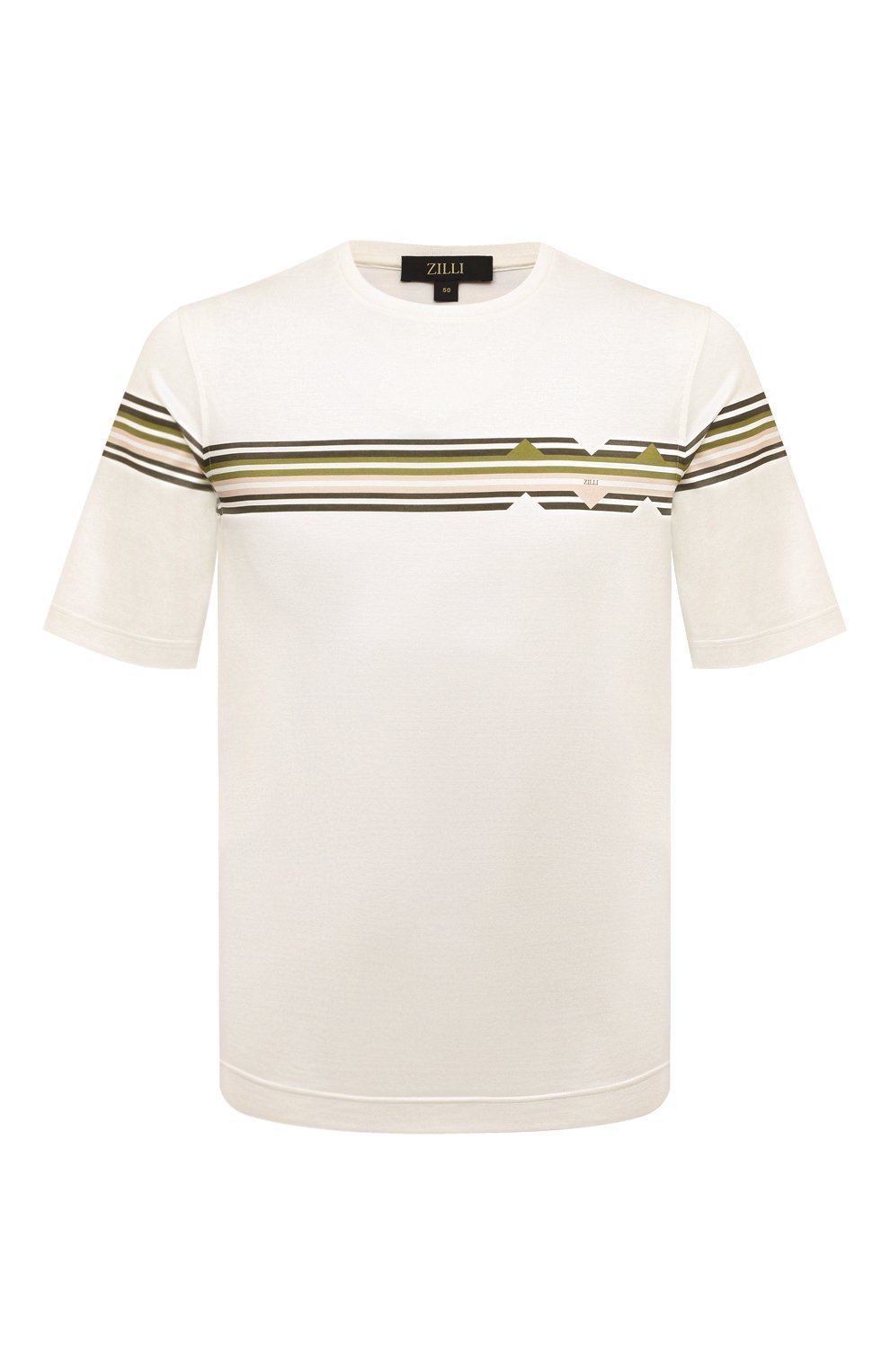 Хлопковая футболка ZILLI, арт. TSR02AM0110VZLF59, фото 1