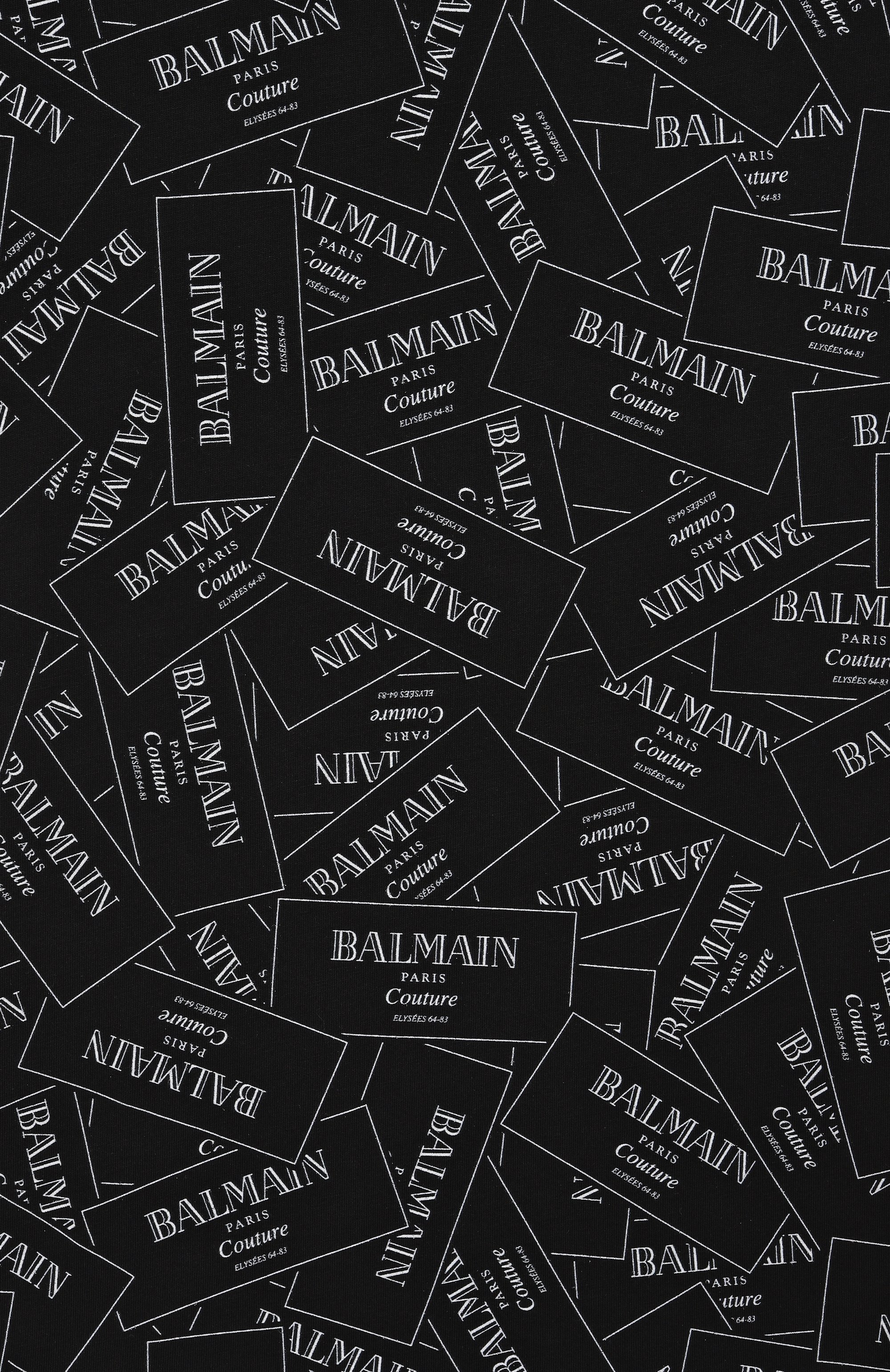Хлопковая футболка BALMAIN, арт. BX8Q11, фото 3