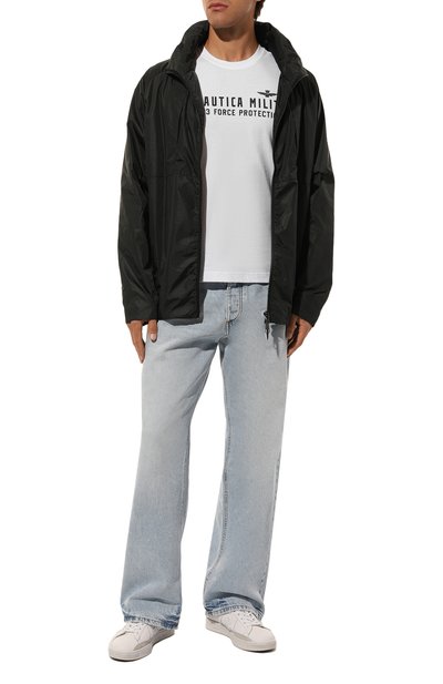 Хлопковая футболка AERONAUTICA MILITARE, арт. N0STS1942J538, фото 2