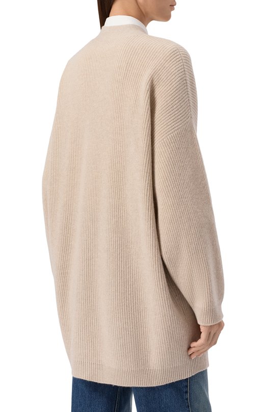 Кашемировый кардиган Brunello Cucinelli M12721716P Бежевый  M12721716P Фото 4