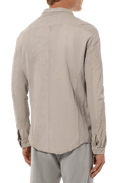 Кожаная рубашка GIORGIO BRATO, арт. GU24S1002, фото 4