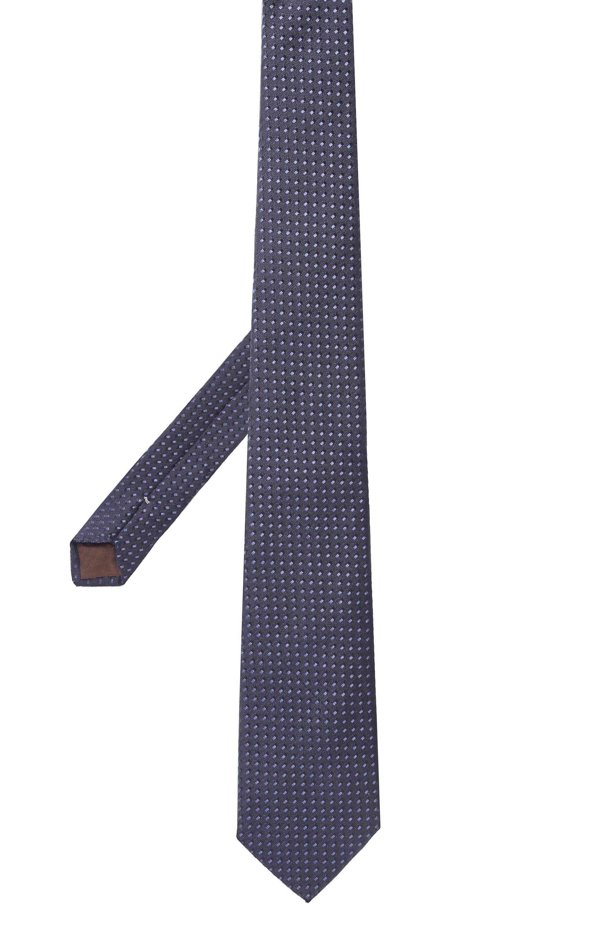 Галстук из шелка и льна CANALI, арт. 18/HJ04280, фото 3