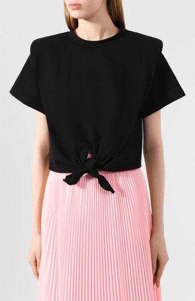 Хлопковая футболка ISABEL MARANT, арт. TS0749-20E054I/BELITA, фото 3