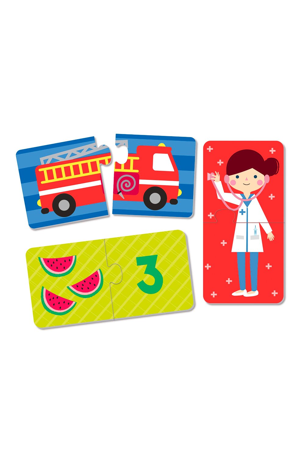 Набор пазлов город APLI KIDS, арт. 18797, фото 1