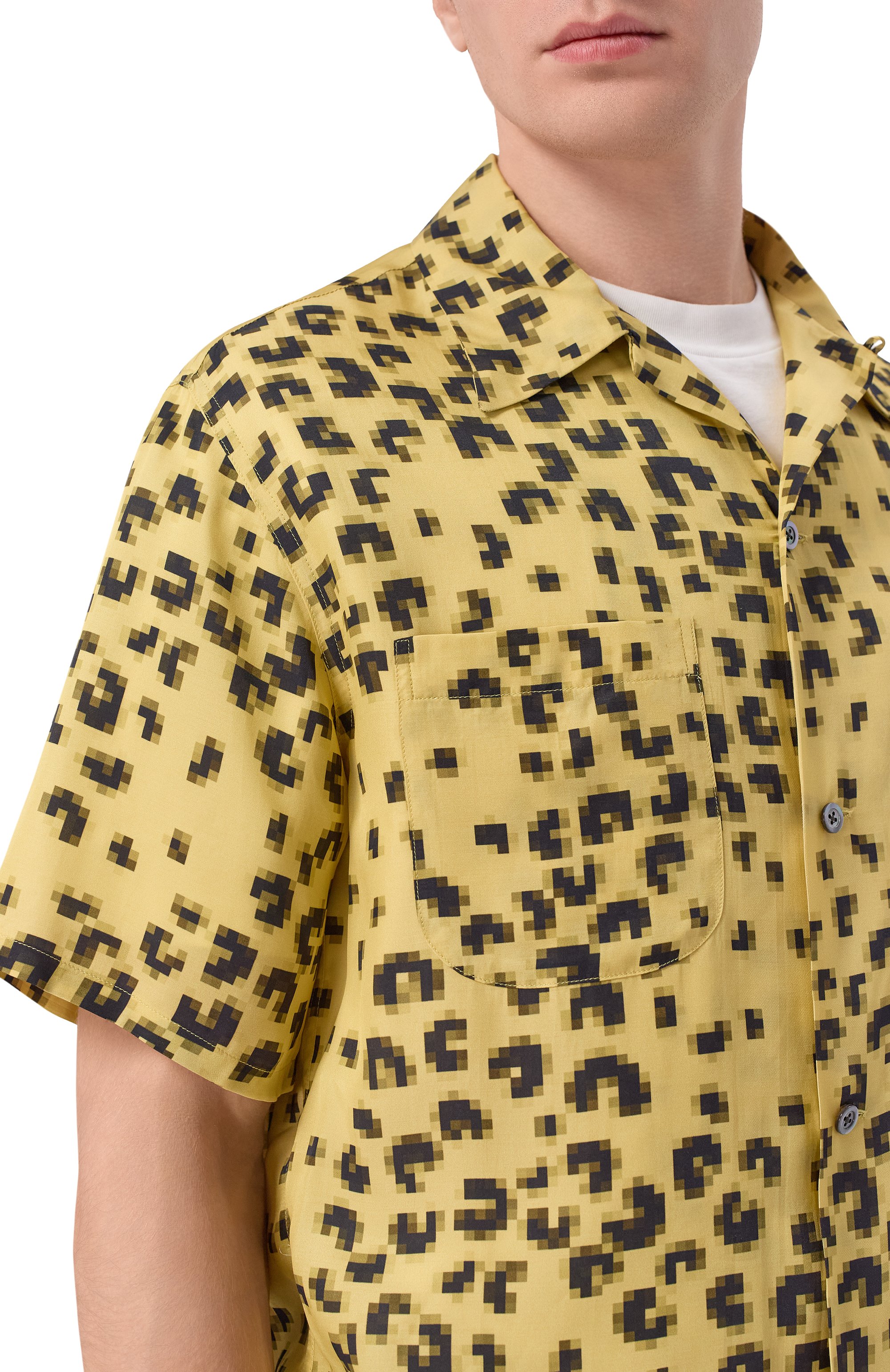 Рубашка из вискозы MAISON MARGIELA, арт. S50DR0013/M35766, фото 5