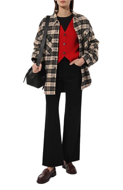 Жилет LESYANEBO красного цвета по цене 9400 руб., арт. FW22/KNIT008, фото 2 Жилет LESYANEBO, арт. FW22/KNIT008, фото 2