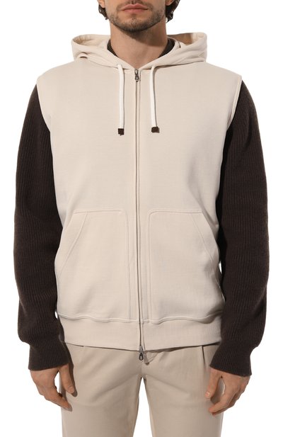 Хлопковый жилет BRUNELLO CUCINELLI, арт. M0T35B2281, фото 3