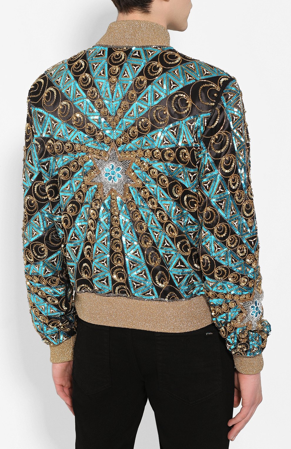 Бомбер с пайетками AMIRI, арт. Y0M04493BE, фото 4