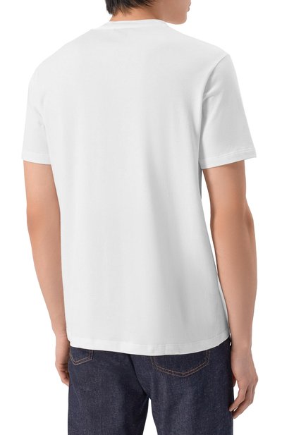 Хлопковая футболка PAUL&SHARK, арт. 25411078_001, фото 4