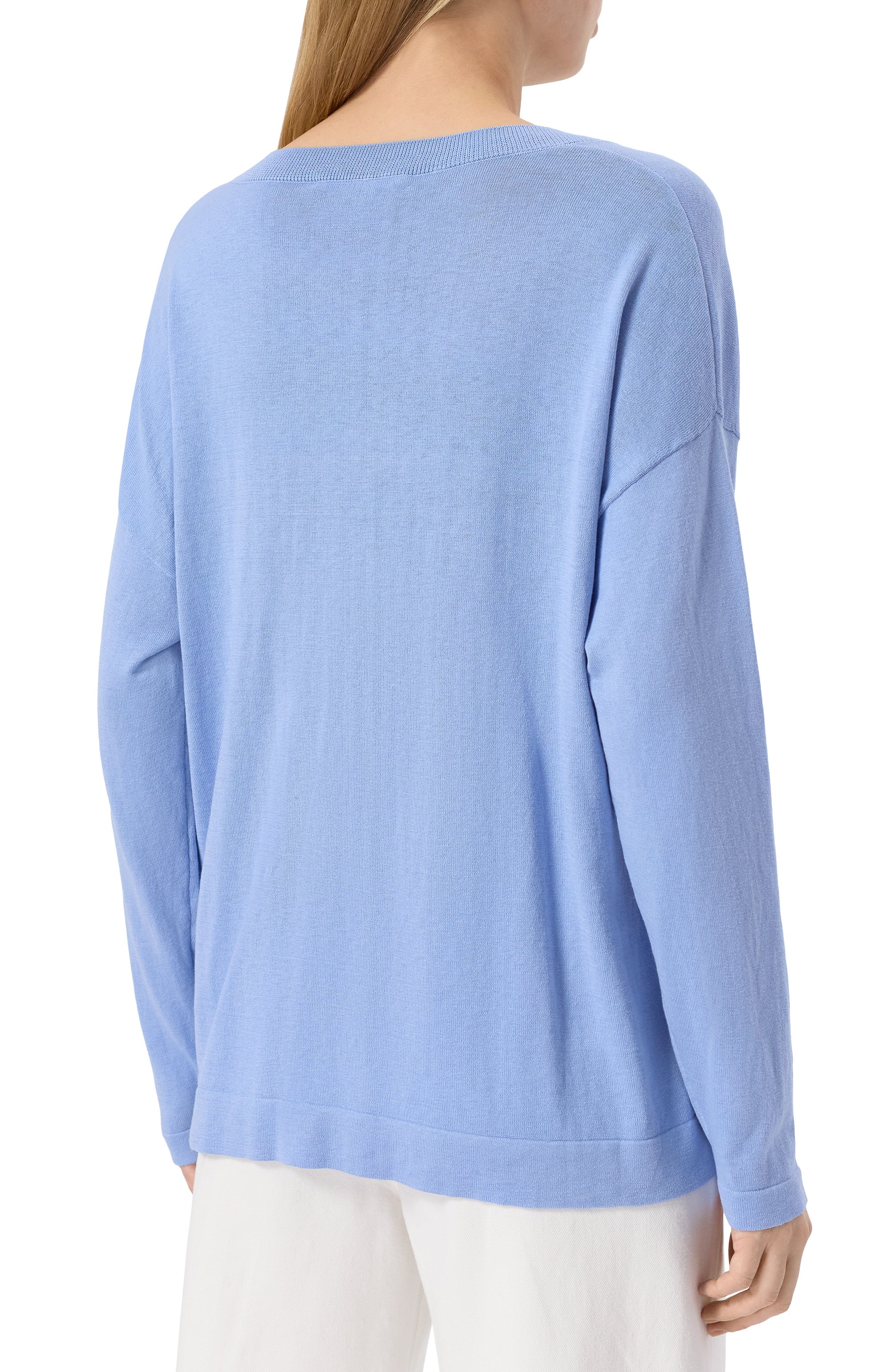 Пуловер из шелка и хлопка WEEKEND MAX MARA, арт. RANIA, фото 4