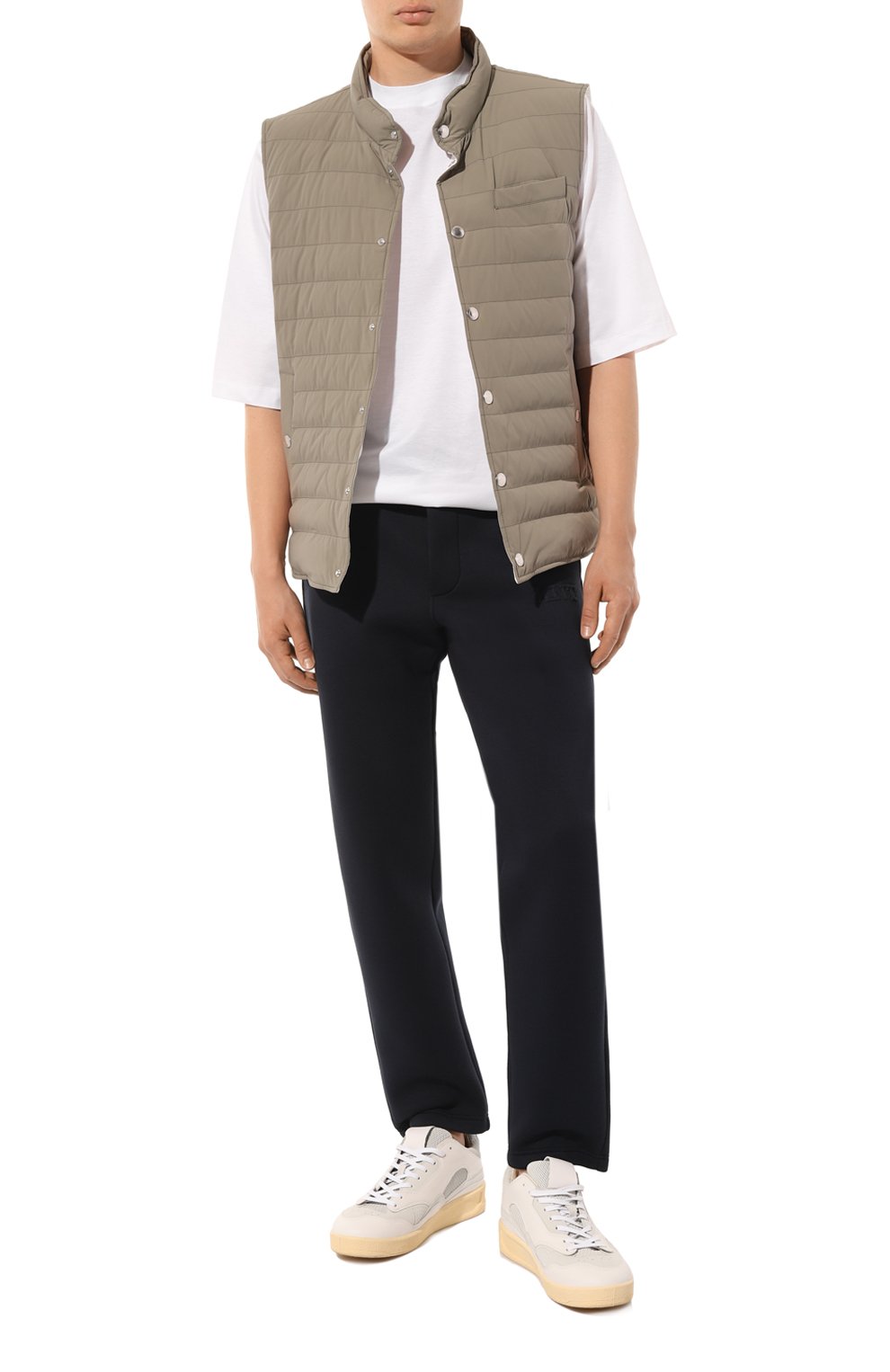 Хлопковая футболка KITON, арт. UMC023K06R49, фото 2