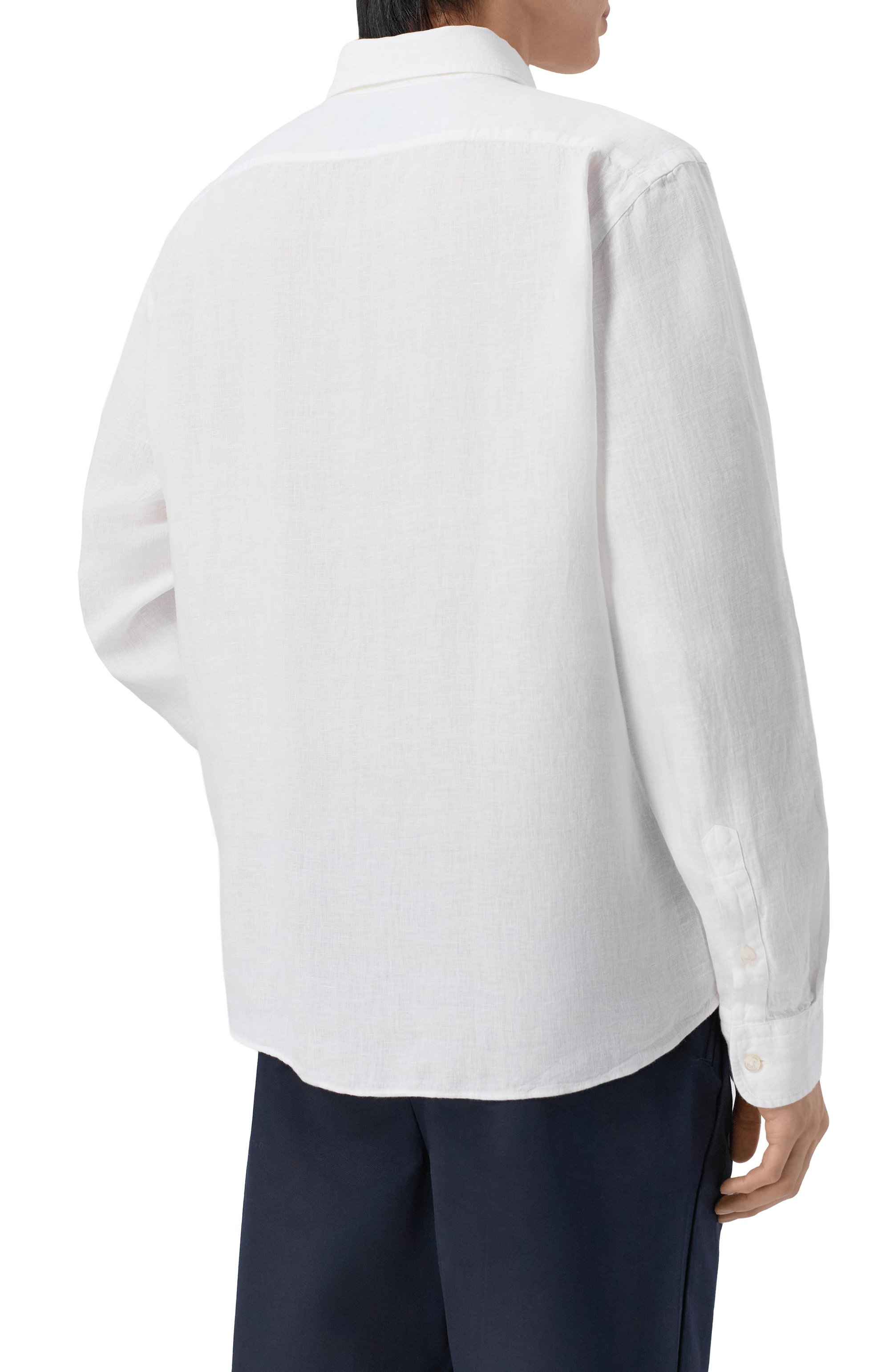 Льняная рубашка BOSS, арт. 50556077, фото 4