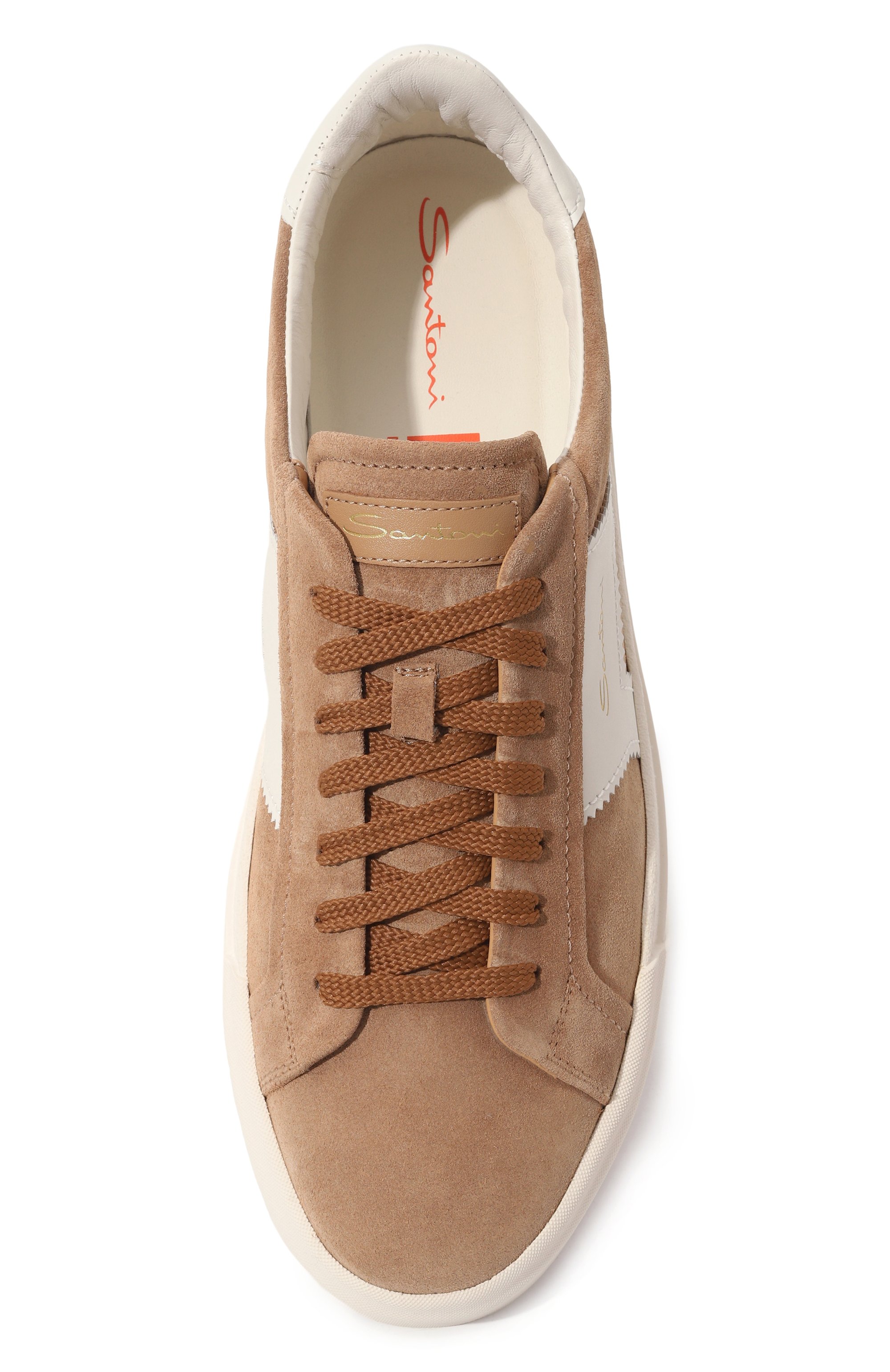 Замшевые кеды gloria SANTONI, арт. MBGT21870PNNGSU4U60, фото 6