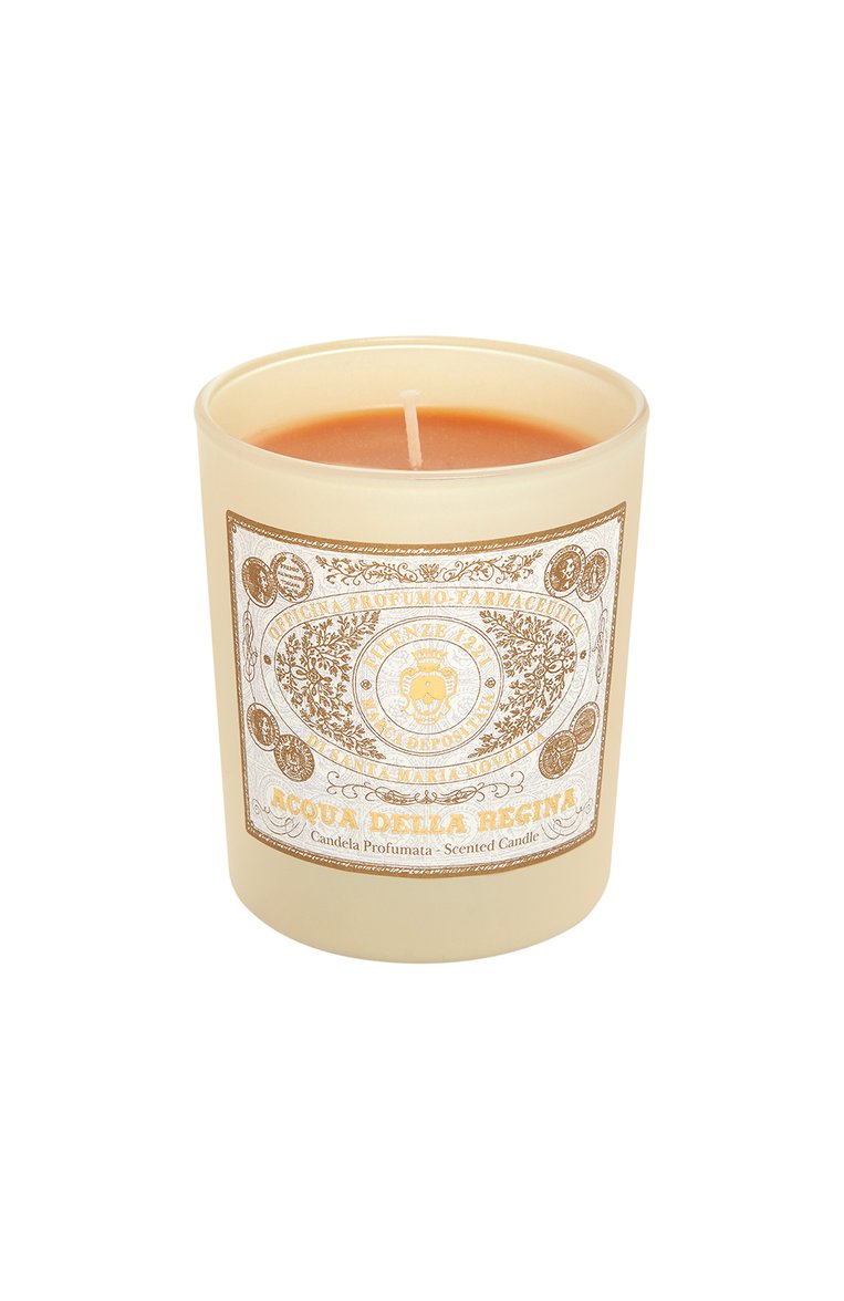 Свеча acqua della regina (250g) SANTA MARIA NOVELLA бесцветного цвета, арт. SMN3461102 | Фото 1 (Нос: Не проставлено; Региональные ограничения белый список (Axapta Mercury): Не проставлено; Ограничения доставки: flammable, fragile-2)