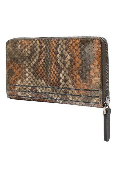 Кошелек из кожи питона BRUNELLO CUCINELLI, арт. MWPXD1354P/PBIV, фото 2