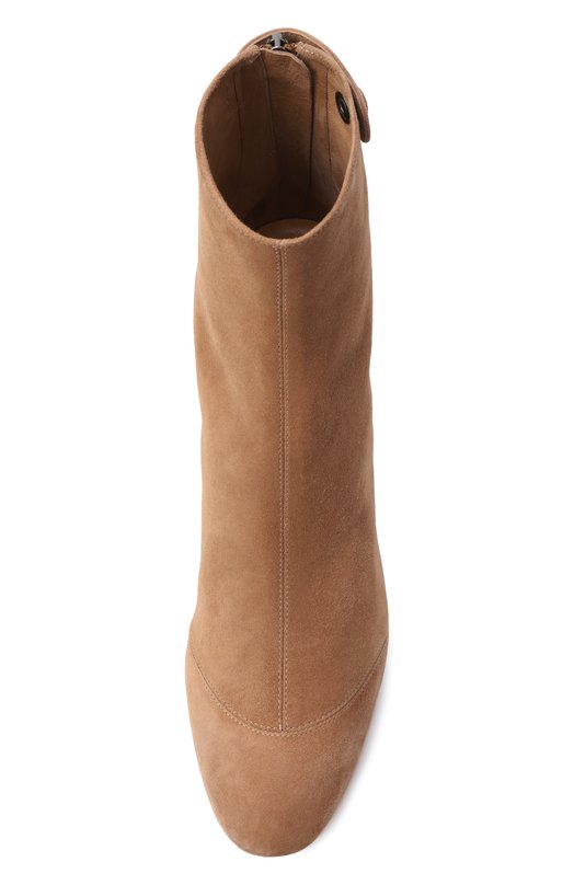 Замшевые ботильоны Francesco Russo R1B830/N201 Бежевый  R1B830/N201 Фото 6