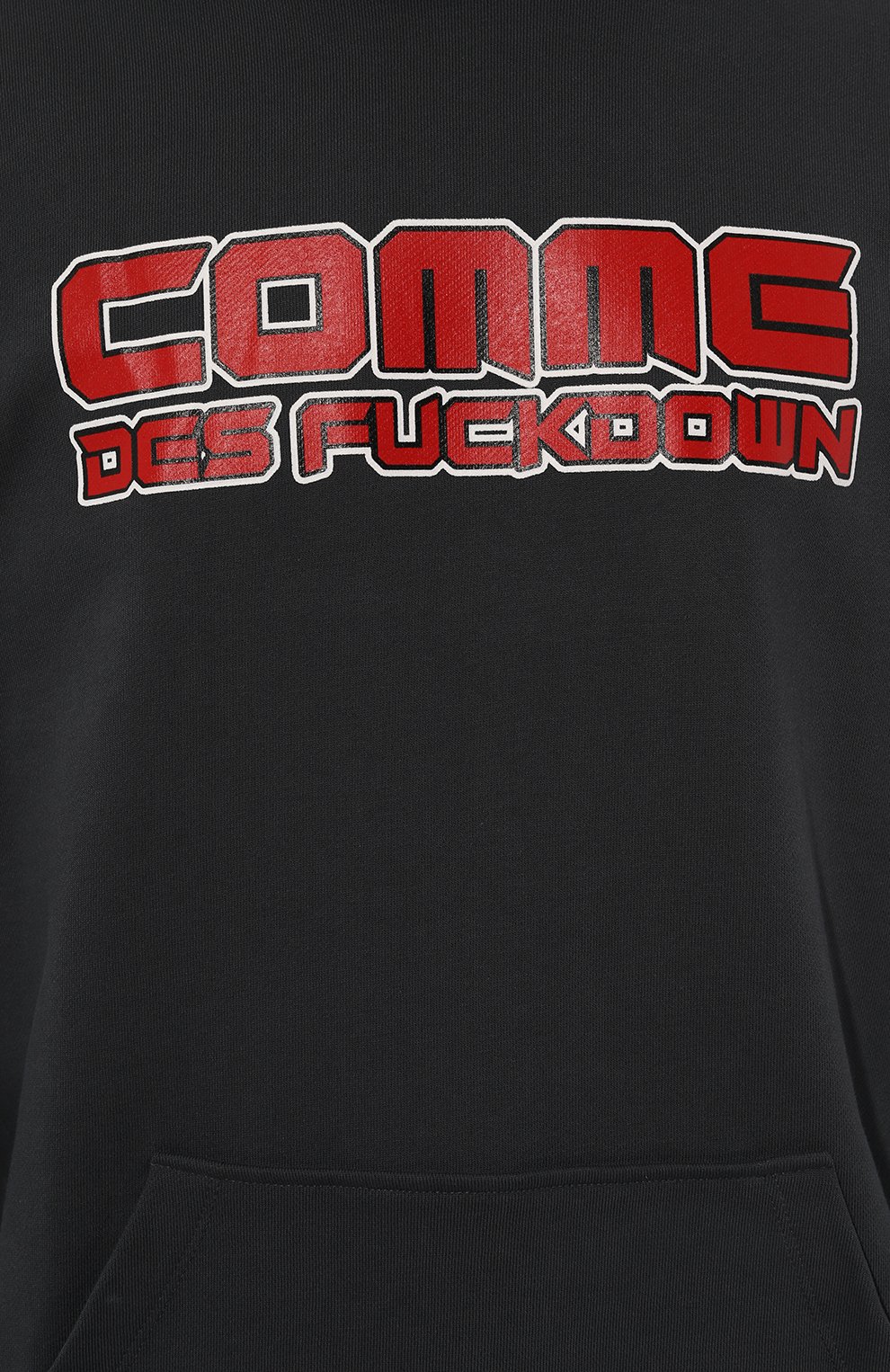 Хлопковое худи COMME DES FUCKDOWN, арт. CFABM01343, фото 5