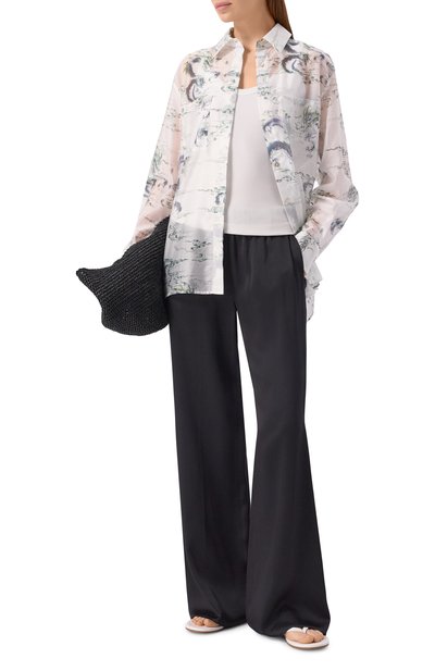 Рубашка FLASHIN белого цвета по цене 29750 руб., арт. FS26SBBP, фото 2 Рубашка FLASHIN, арт. FS26SBBP, фото 2