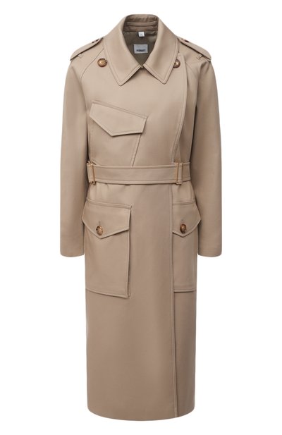 Женский хлопковый тренч BURBERRY, арт. 8033607