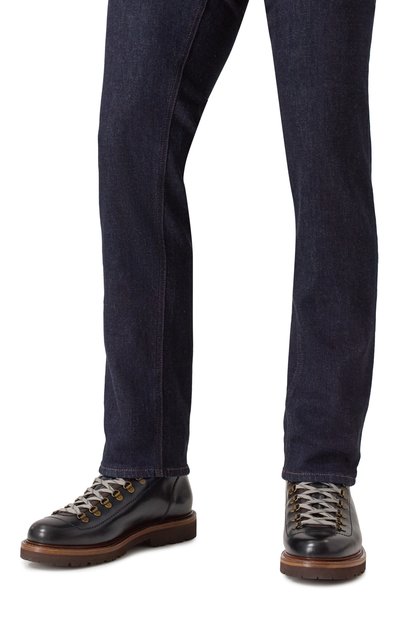 Кожаные ботинки mountain BRUNELLO CUCINELLI, арт. MZUWBMS890, фото 3