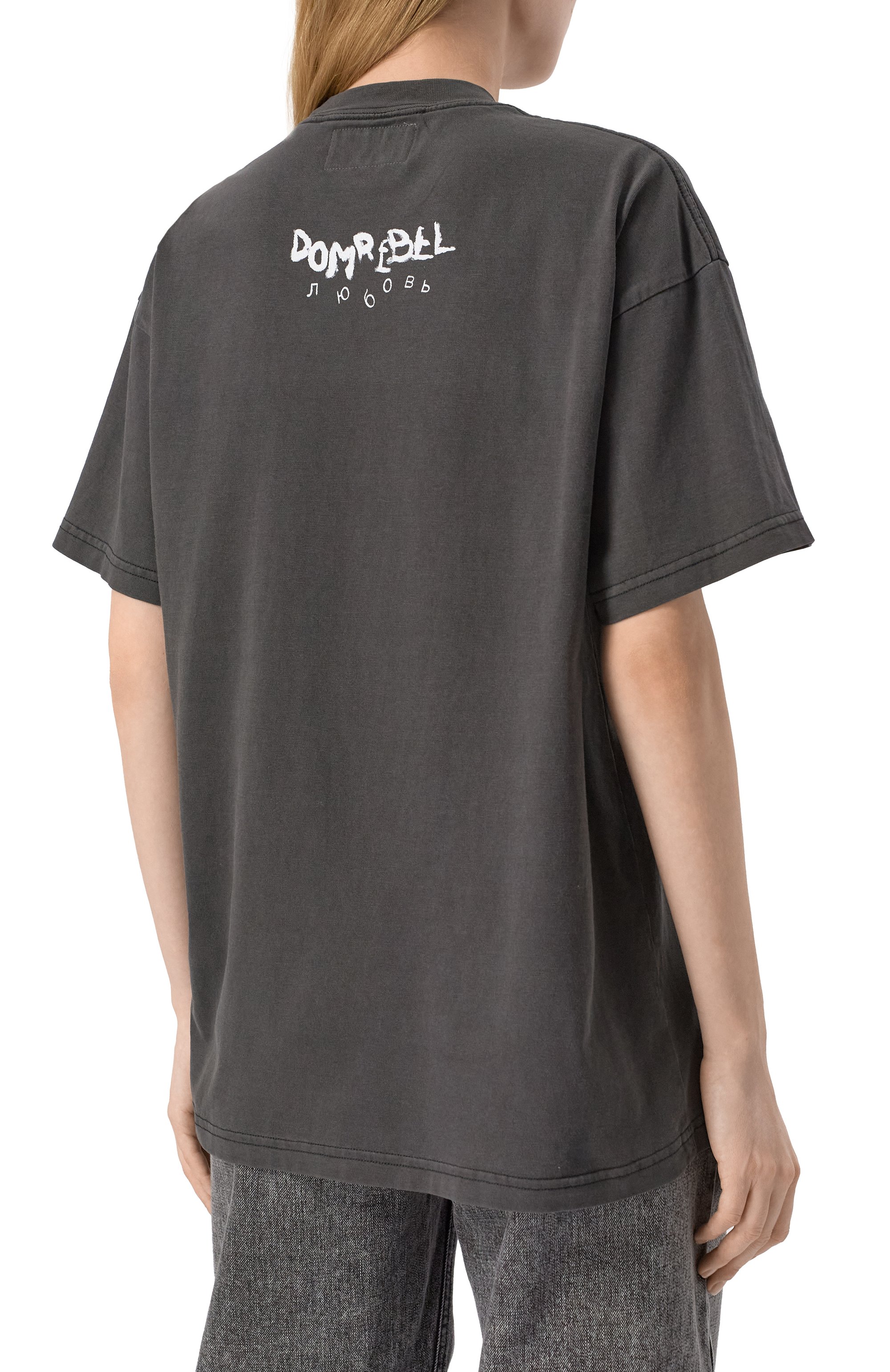 Хлопковая футболка DOMREBEL, арт. L0VEBEAR/T-SHIRT, фото 4