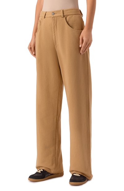 Хлопковые брюки MM6, арт. S52KA0548/M25014, фото 3