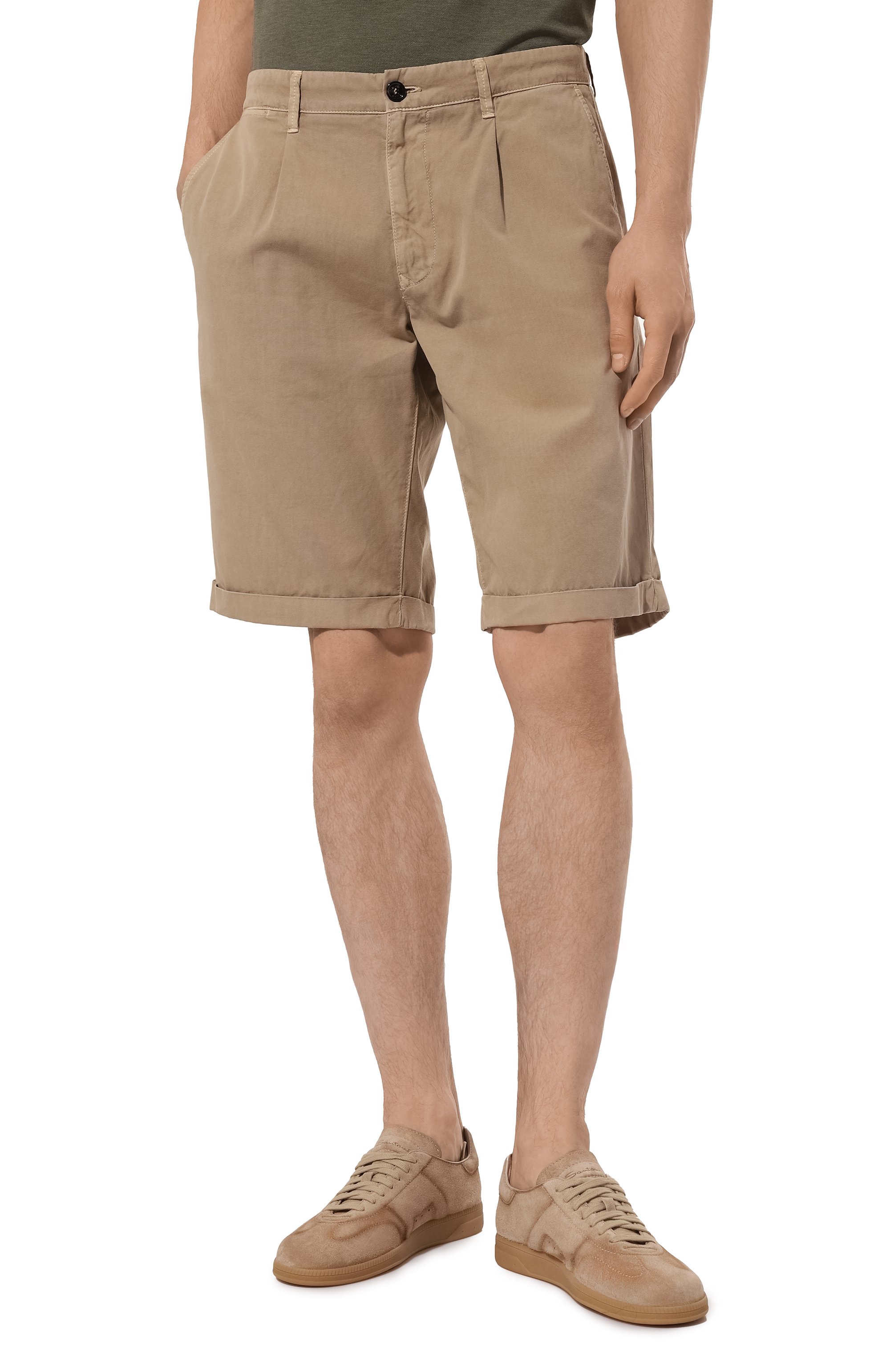 Хлопковые шорты MOORER, арт. ALICUDI, фото 3