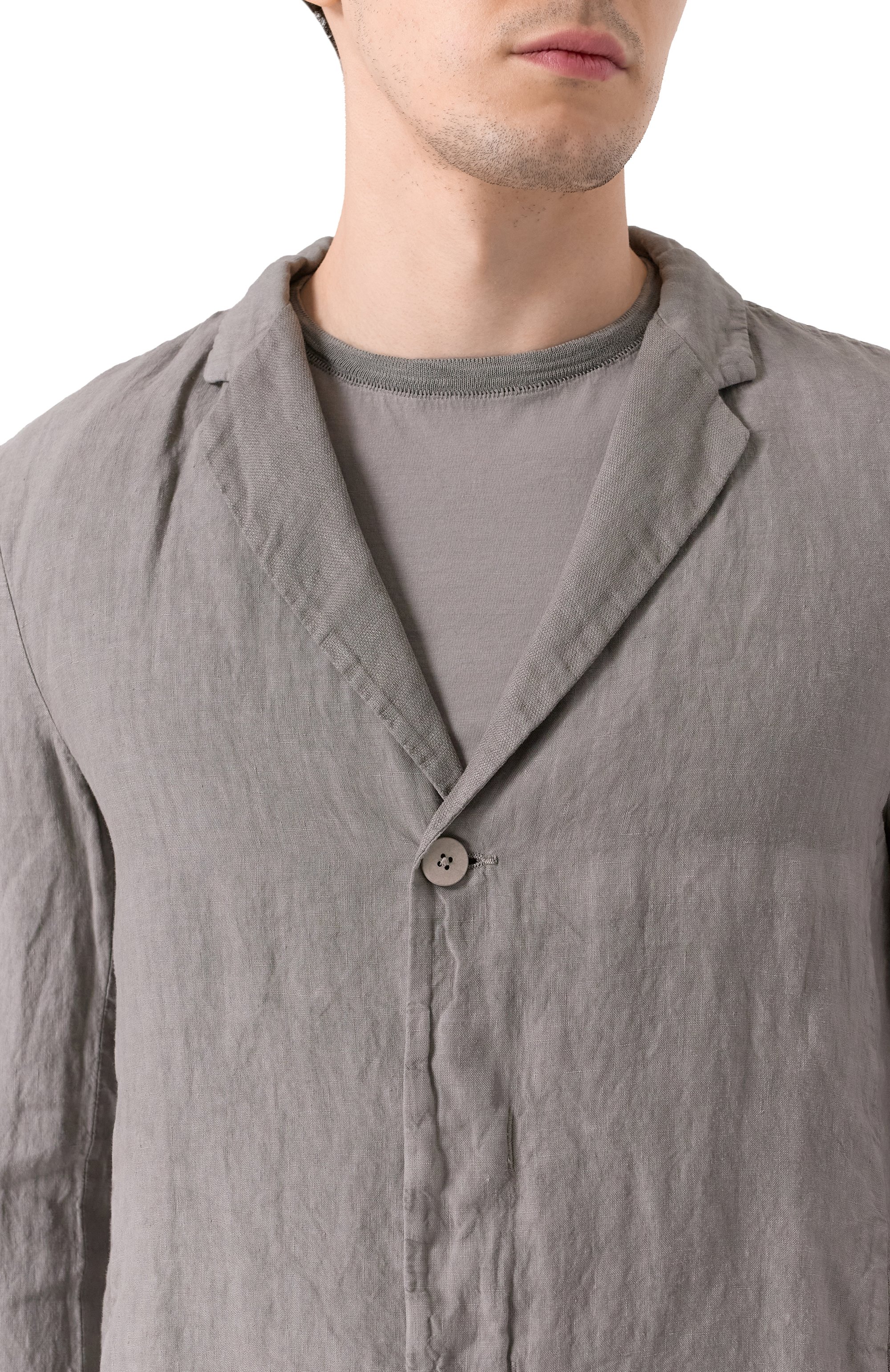 Льняной пиджак TRANSIT, арт. CFUTRZD134, фото 7