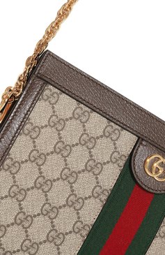 Женская сумка ophidia gg GUCCI бежевого цвета, арт. 503877/K05NG | Фото 3 (Материал: Экокожа; Ремень/цепочка: На ремешке; Сумки-технические: Сумки через плечо; Размер: medium; Региональные ограничения белый список (Axapta Mercury): RU; Материал сплава: Проставлено; Драгоценные камни: Проставлено)