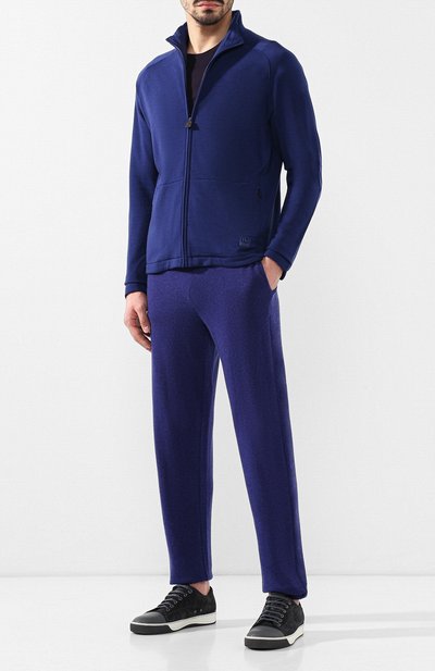 Шерстяной кардиган ZEGNA синего цвета по цене 82600 руб., арт. VS475/ZZT868, фото 2 Шерстяной кардиган ZEGNA, арт. VS475/ZZT868, фото 2