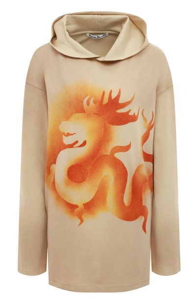 Женский хлопковое худи ACNE STUDIOS, арт. AI0116