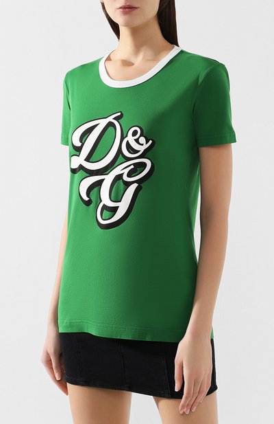 Хлопковая футболка DOLCE & GABBANA, арт. F8L24T/HH7QH, фото 3