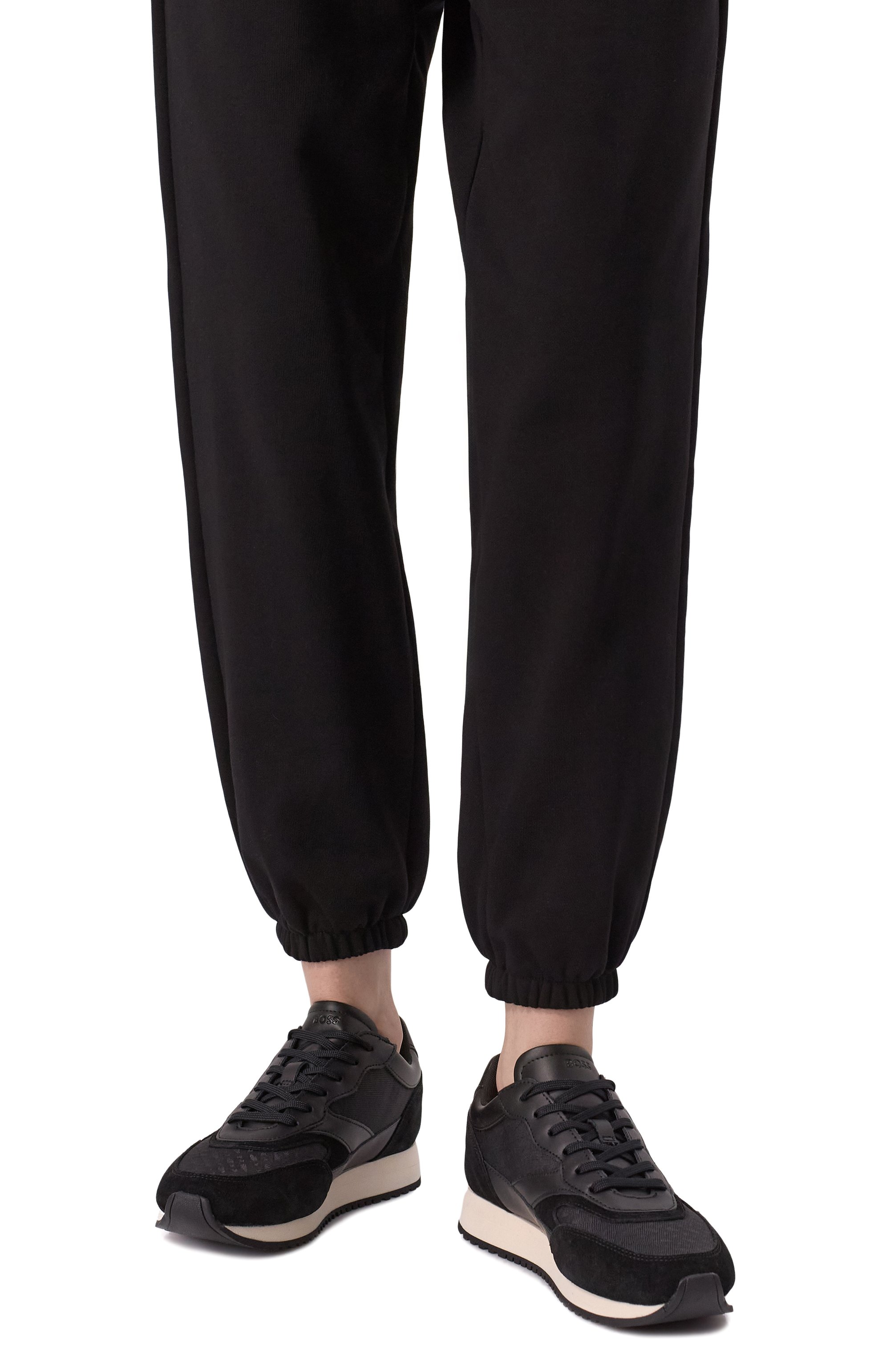 Комбинированные кроссовки BOSS, арт. 50536282, фото 3