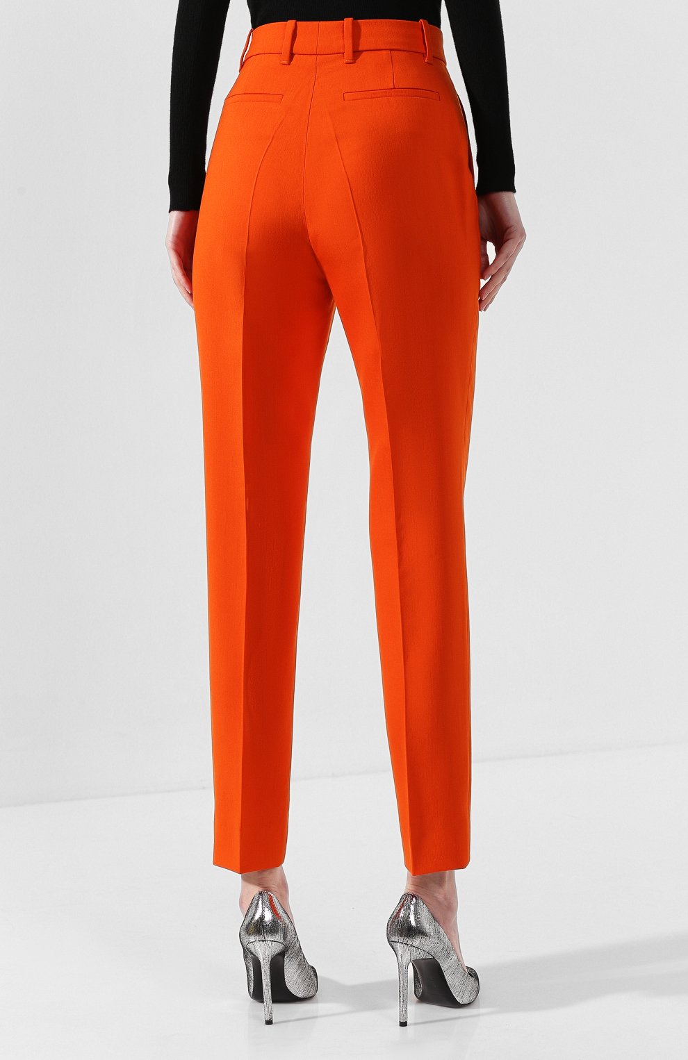 Брюки из смеси шерсти и вискозы GUCCI, арт. 569128/ZAASP, фото 4