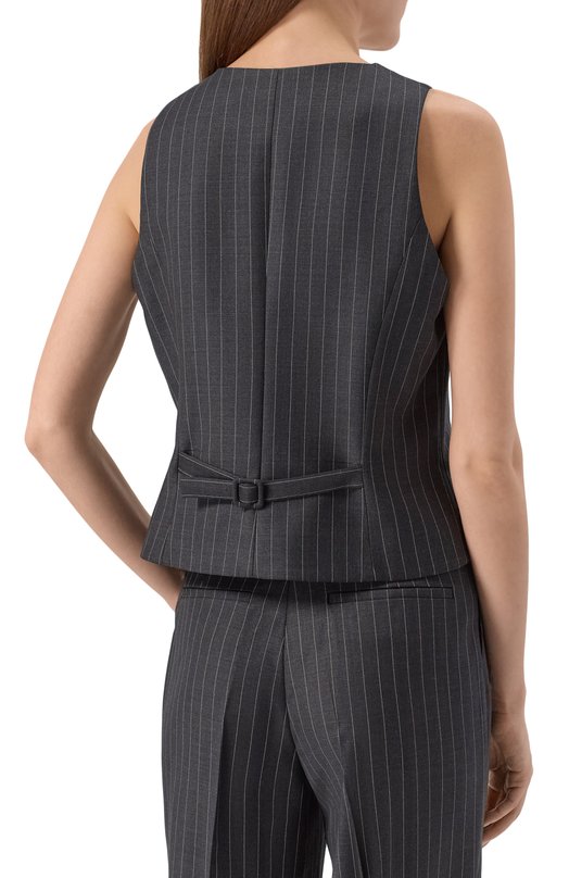 Шерстяной жилет Shervarli VA25-0010 Серый  VA25-0010 Фото 4