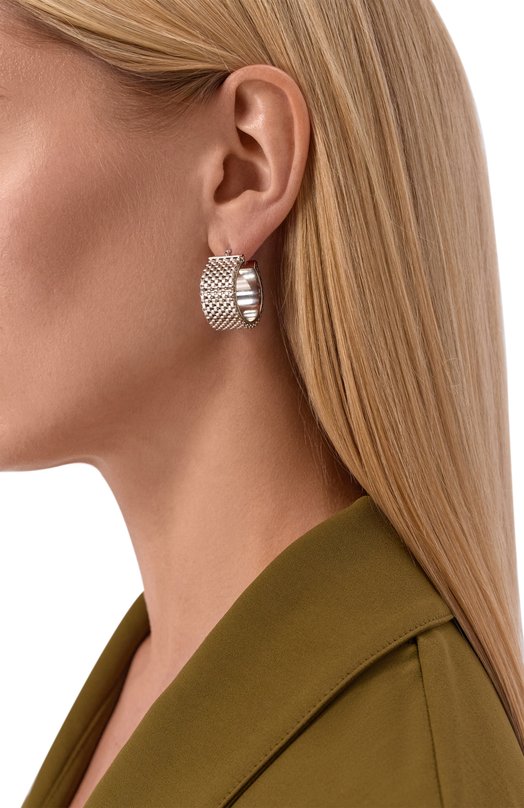 Серьги Jil Sander J12VG0356 P6959 Серебряный  J12VG0356 P6959 Фото 2