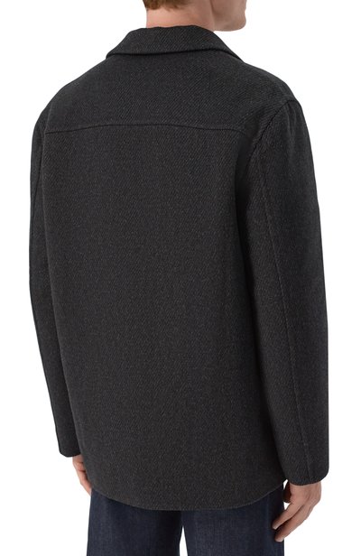 Кашемировая куртка BRIONI темно-серого цвета по цене 693500 руб., арт. SGS80L/0E316, фото 4 Кашемировая куртка BRIONI, арт. SGS80L/0E316, фото 4