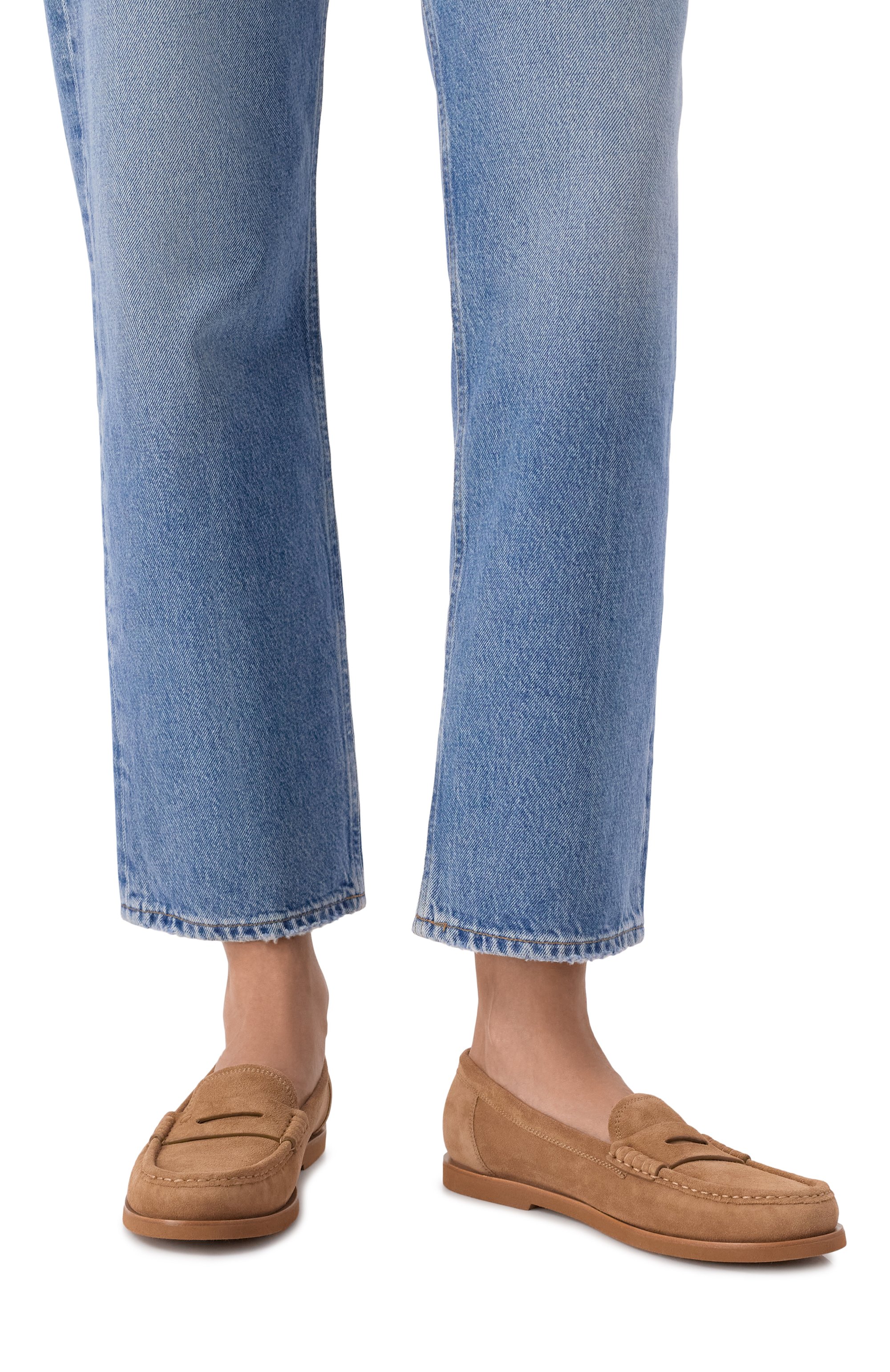 Замшевые пенни-лоферы vernon GIANVITO ROSSI, арт. G25392.10G0M.S14CAML, фото 2