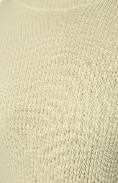 Шерстяное платье STELLA MCCARTNEY желтого цвета по цене 116500 руб., арт. 604367/S2299, фото 5 Шерстяное платье STELLA MCCARTNEY, арт. 604367/S2299, фото 5