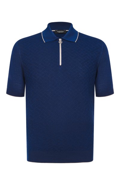 Мужская шелковое поло STEFANO RICCI, арт. K616452P31/F26117