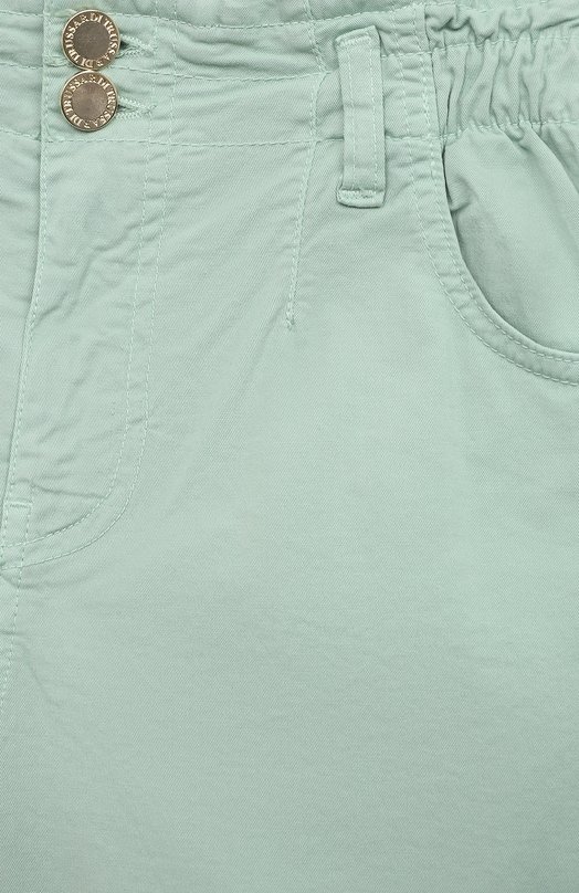 Хлопковые шорты Trussardi junior Зелёный, фото 3