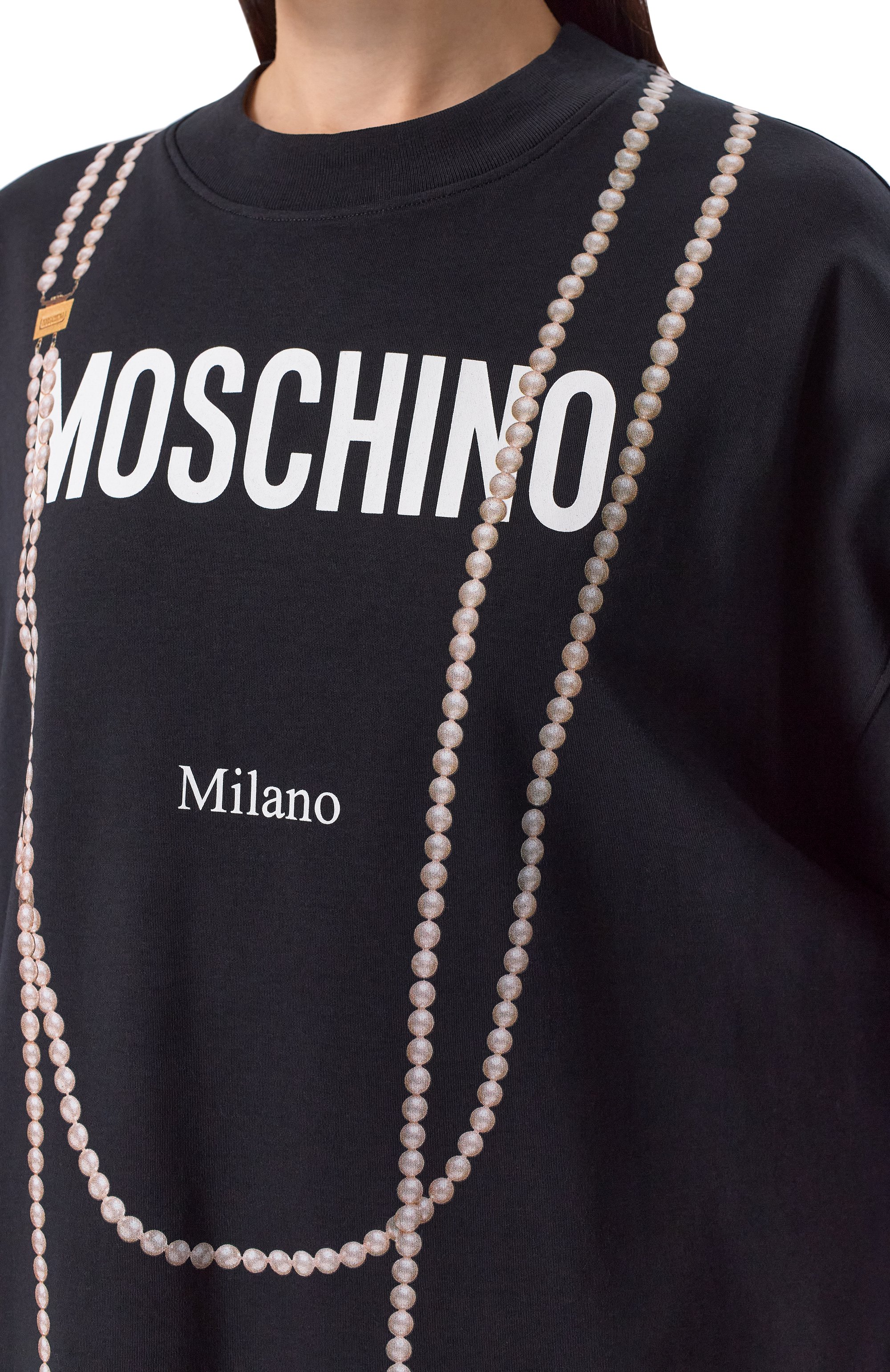 Хлопковое платье MOSCHINO, арт. V0455/0542, фото 4