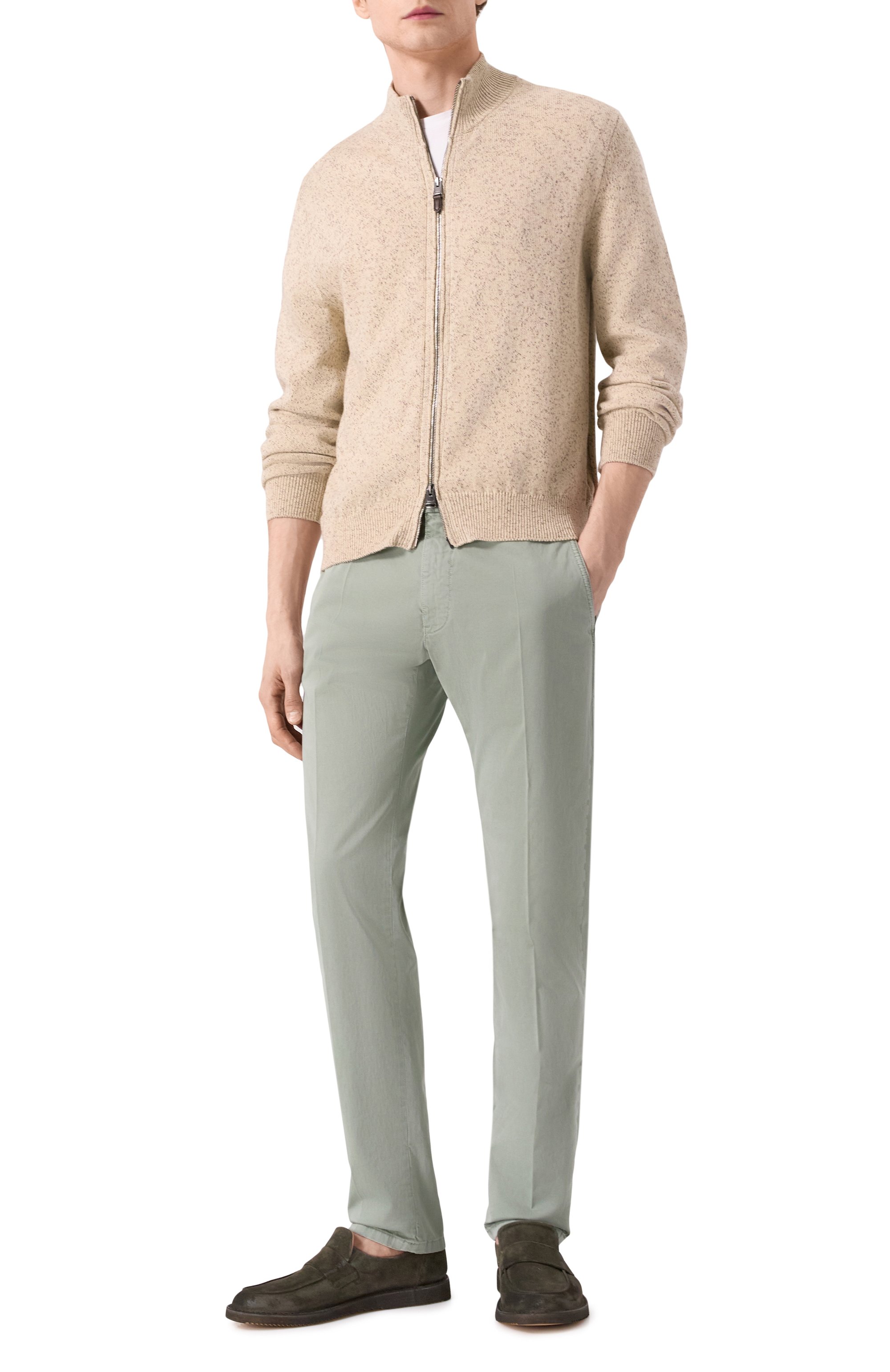 Замшевые лоферы PANTANETTI, арт. 18502A, фото 2