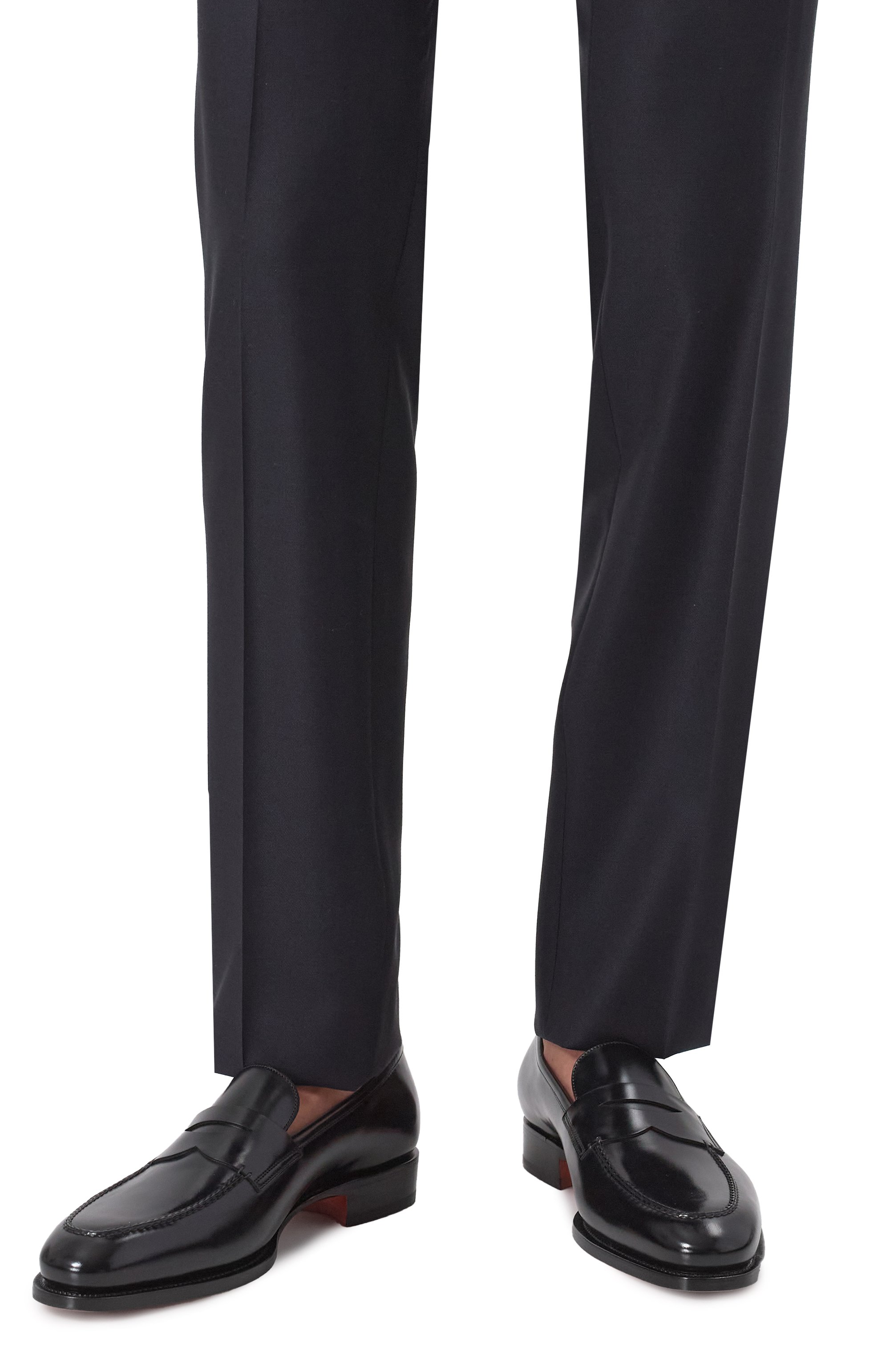 Кожаные пенни-лоферы adrian SANTONI, арт. MCAG18935MC3HVVD, фото 3