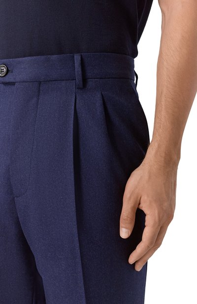 Шерстяные брюки BRUNELLO CUCINELLI, арт. ME226E1950, фото 5