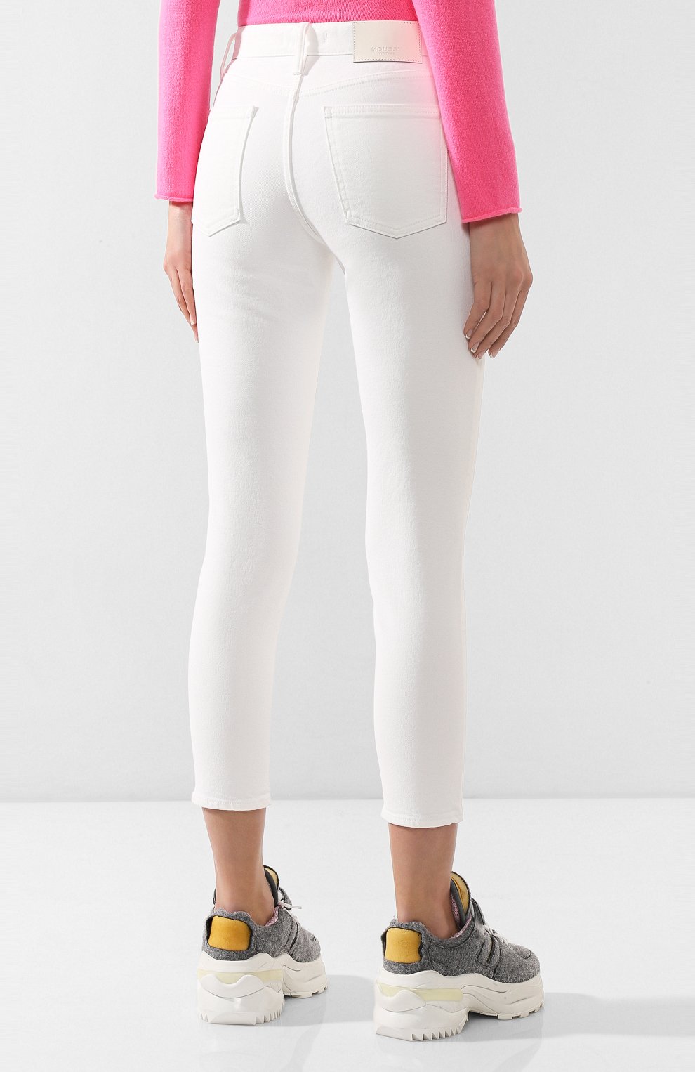 Джинсы MOUSSY белого цвета по цене 25950 руб., арт. 025CAC12-1113, фото 4 Джинсы MOUSSY, арт. 025CAC12-1113, фото 4