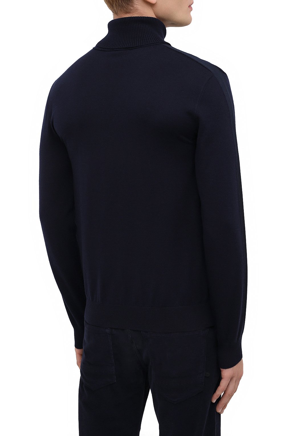 Шерстяная водолазка BOGNER темно-синего цвета по цене 25350 руб., арт. 88812445, фото 4 Шерстяная водолазка BOGNER, арт. 88812445, фото 4