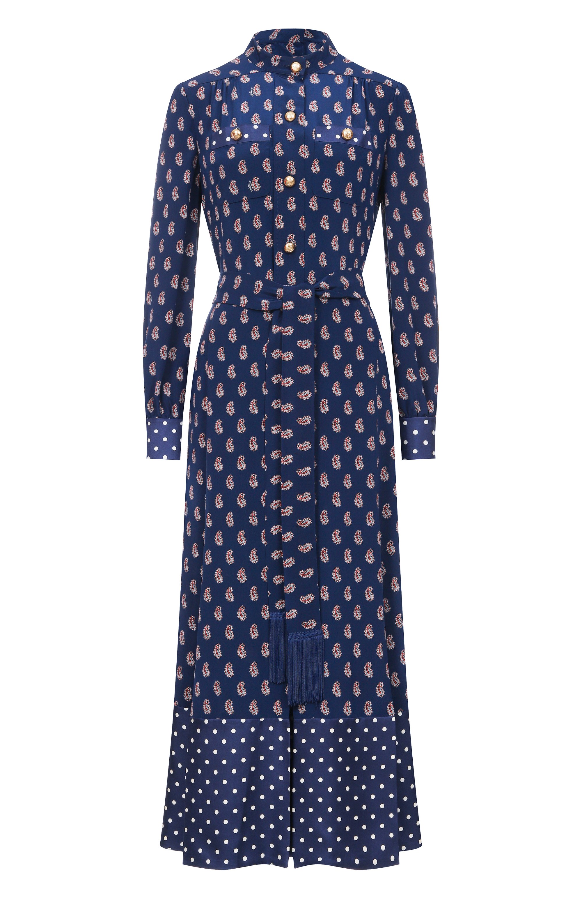 Шелковое платье VALENTINO, арт. 7B3VAFK2/9JA, фото 1