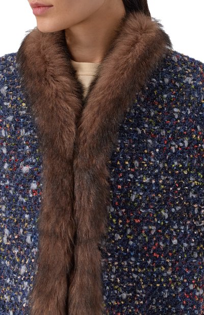 Жилет с отделкой из ягненка VALENTINO, арт. 8B3CF0T0/9WT, фото 5