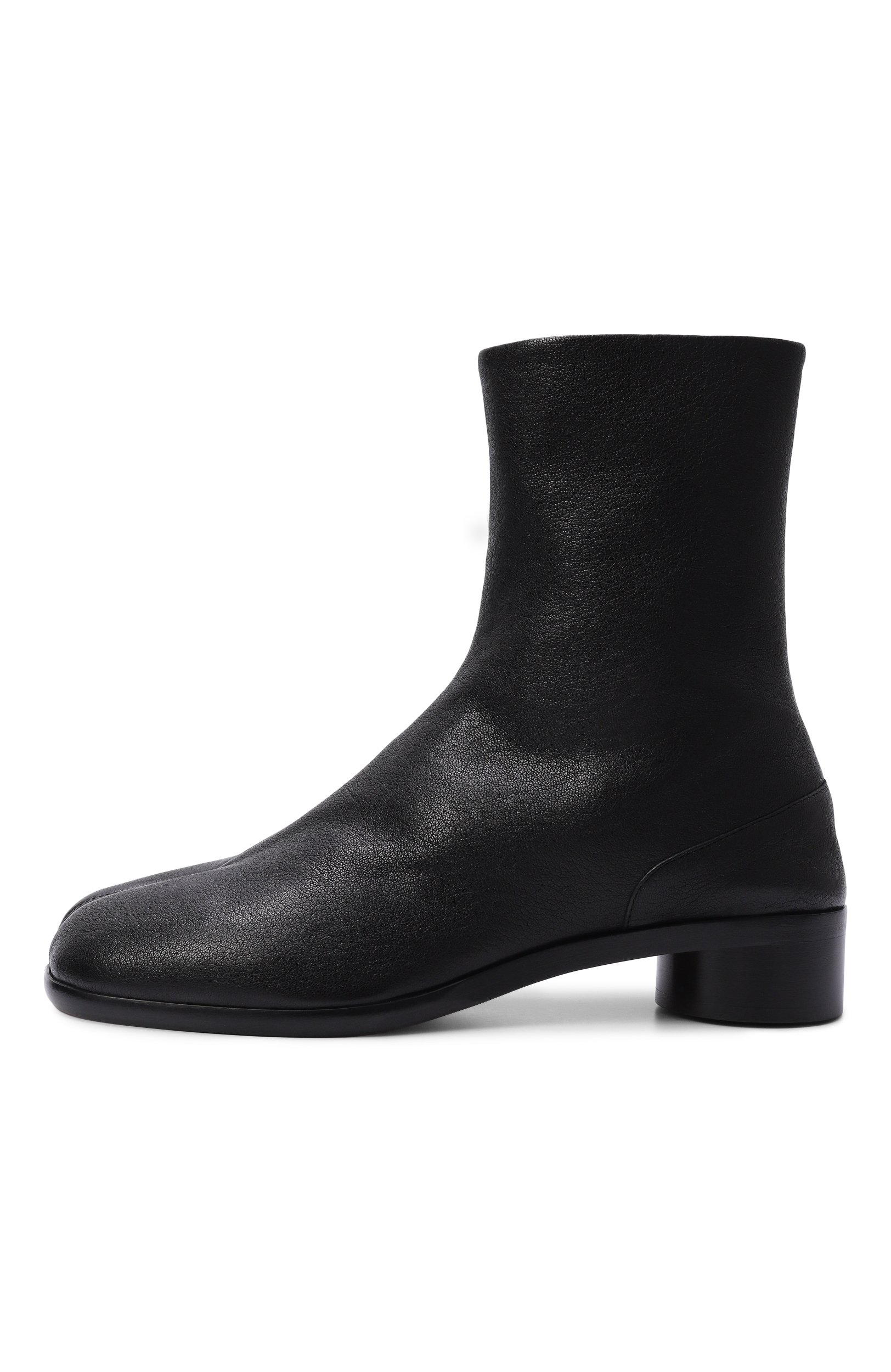Кожаные сапоги tabi MAISON MARGIELA, арт. S57WU0153/P7805, фото 3
